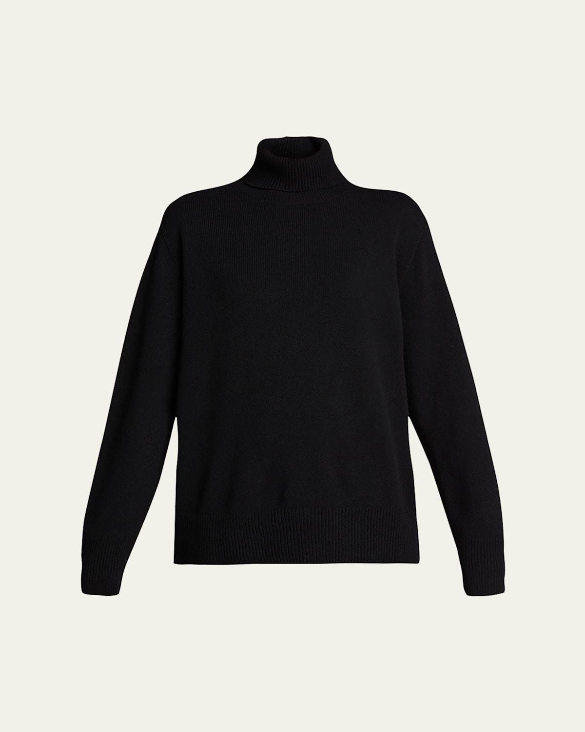 Stepny Wool-Cashmere Turtleneck Top Product Image