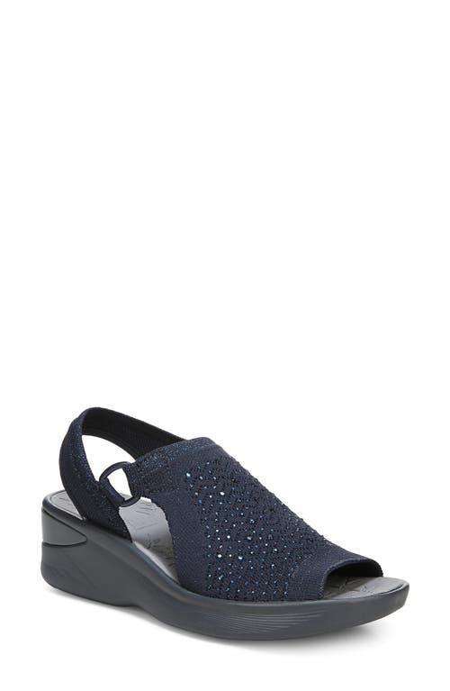 BZees Star Bright Knit Wedge Sandal Product Image