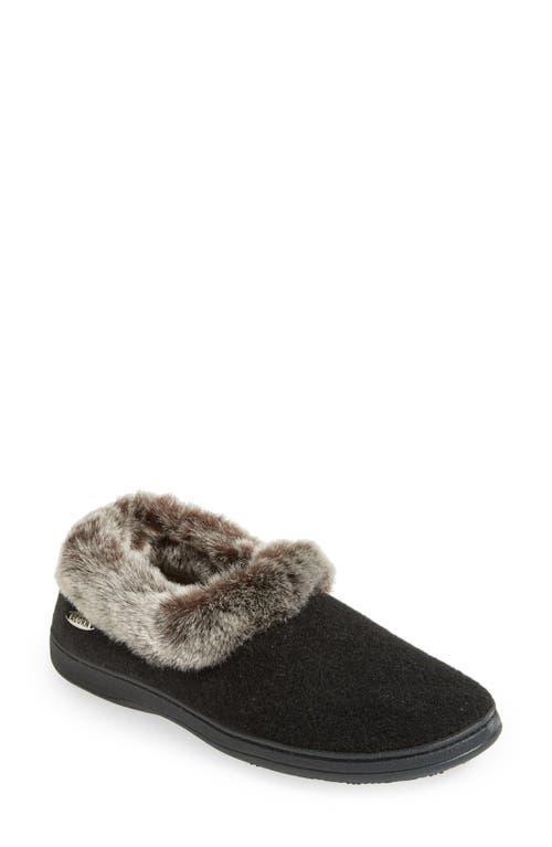 Acorn Faux Fur Slipper Product Image