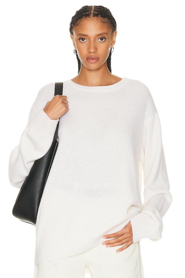 Eterne James Sweater in Cream - Cream. Size M/L (also in ). Product Image