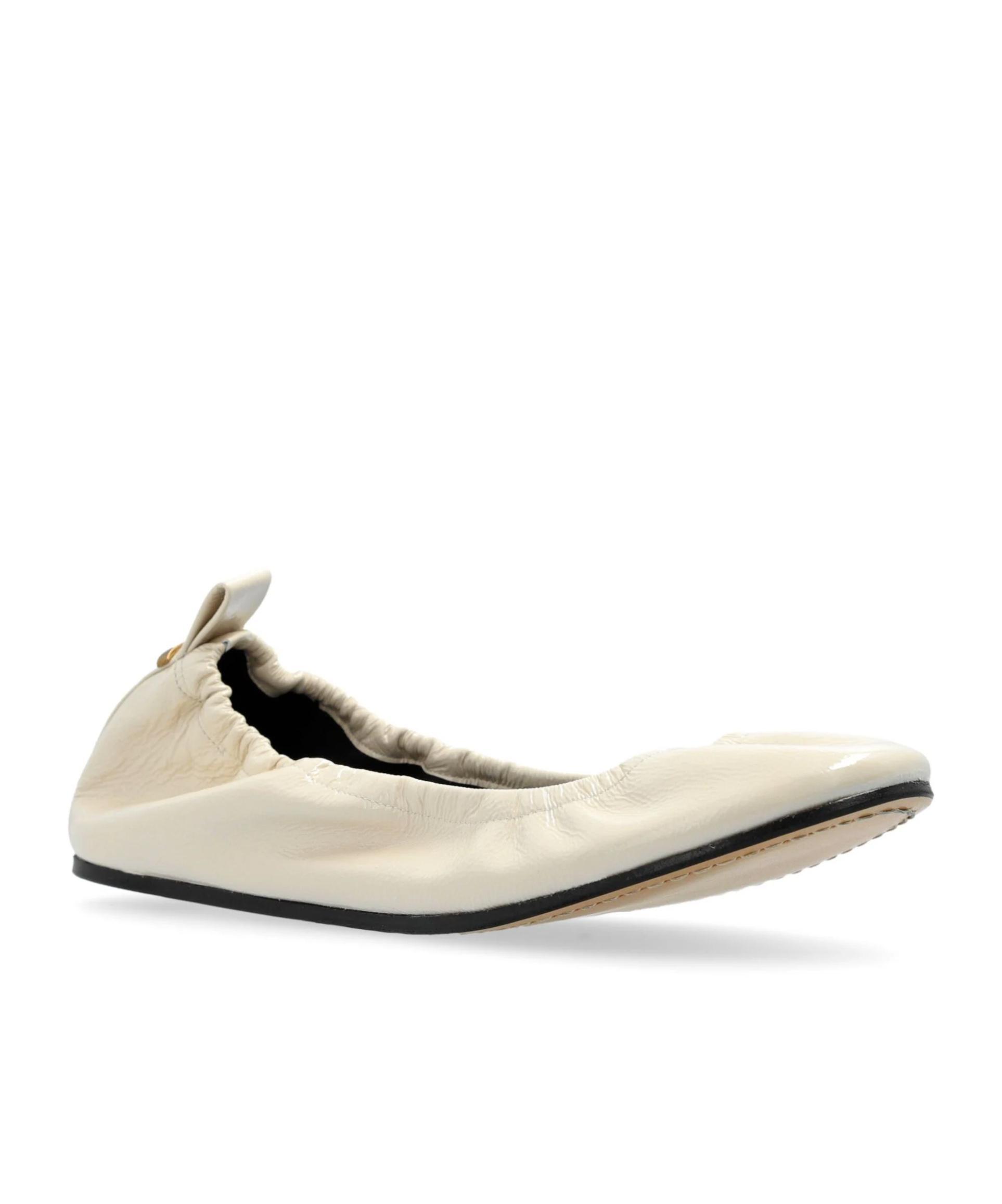 ISABEL MARANT Flat Ballet Shoes In Nude Product Image