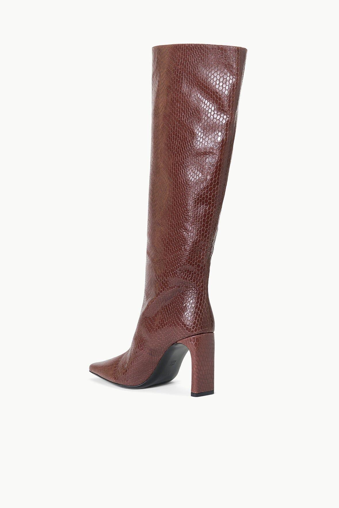 WALLY HIGH HEEL BOOT | MAHOGANY Product Image