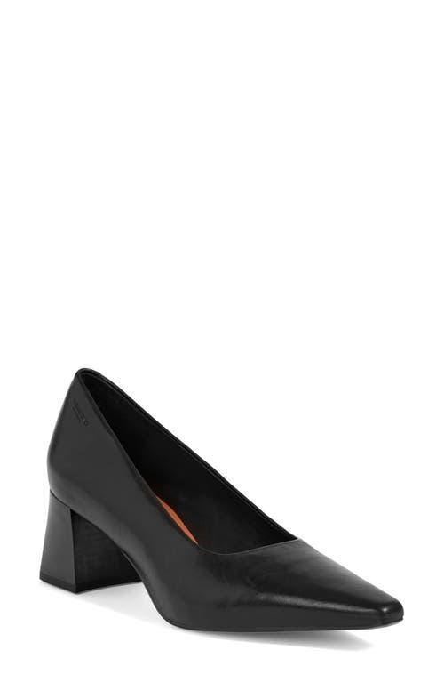 Vagabond Shoemakers Altea Suede Toe Cap Heel (Safari/Black) Women's Shoes Product Image