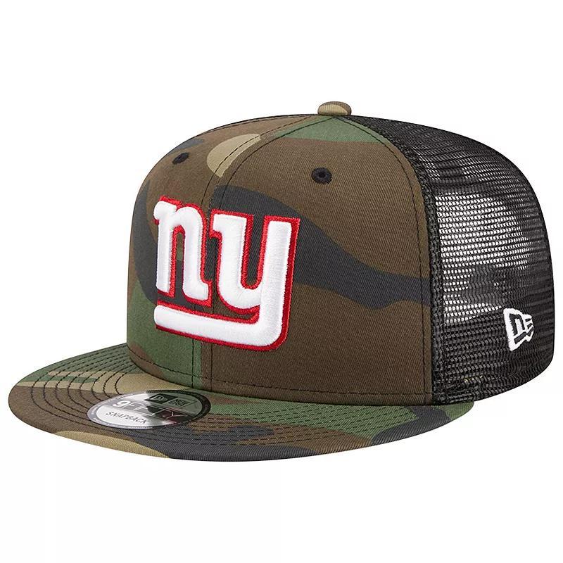 Mens New Era Camo New York Giants  Main Trucker 9FIFTY Snapback Hat Product Image