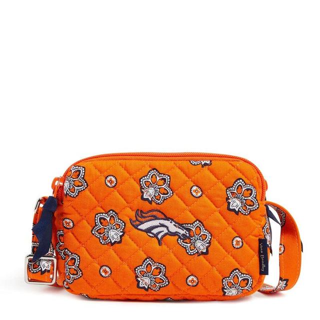 Vera Bradley NFL RFID Small Stadium Crossbody Bag Women in Denver Broncos Bandana Product Image