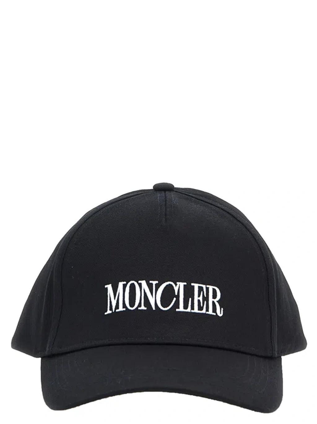 Logo Embroidery Cap In Black Product Image