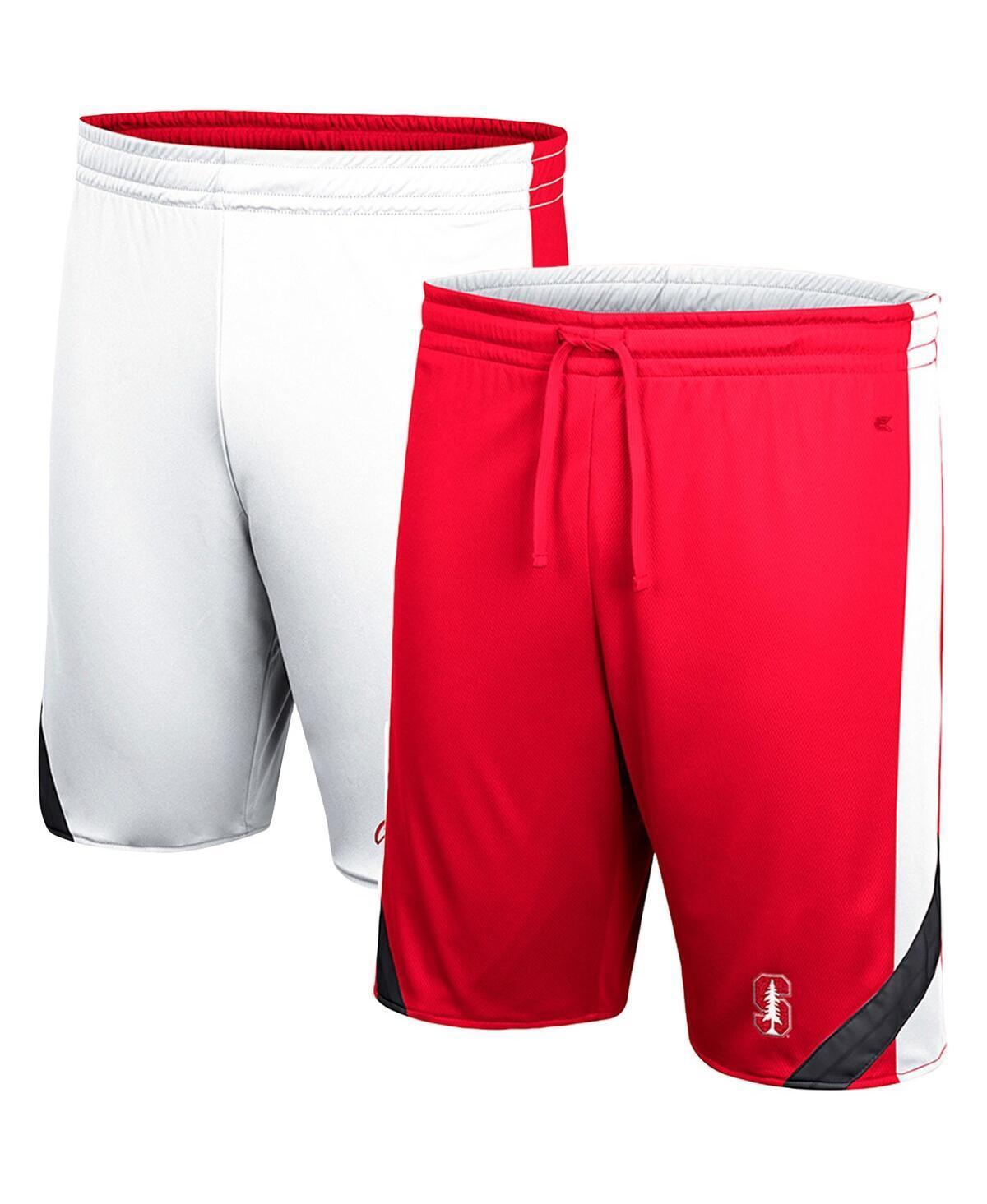 Mens Colosseum Cardinal Stanford Cardinal Am I Wrong Reversible Shorts - Cardinal Product Image