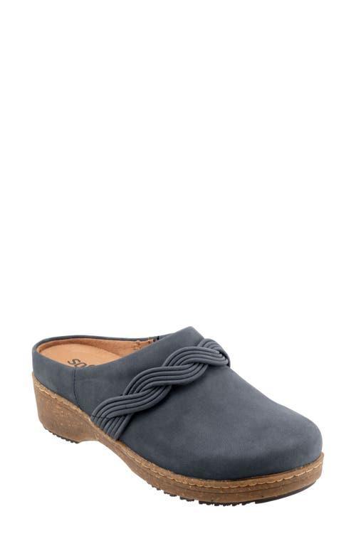 SoftWalk Arvada Twist (Navy Nubuck) Women's Shoes Product Image