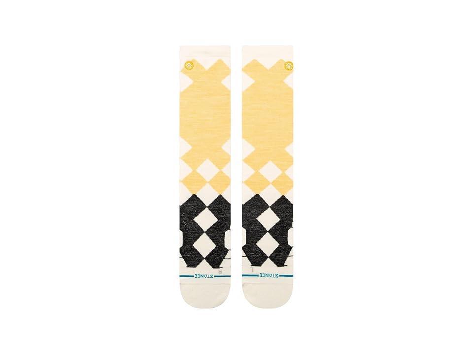 Stance Dymound Ul Wool Snow (Cream) Women's Crew Cut Socks Shoes Product Image