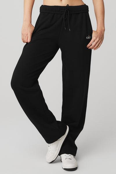 Accolade Straight Leg Sweatpant - Black Product Image