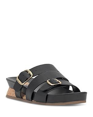 Vince Camuto Womens Freoda Leather Slide Sandals Product Image