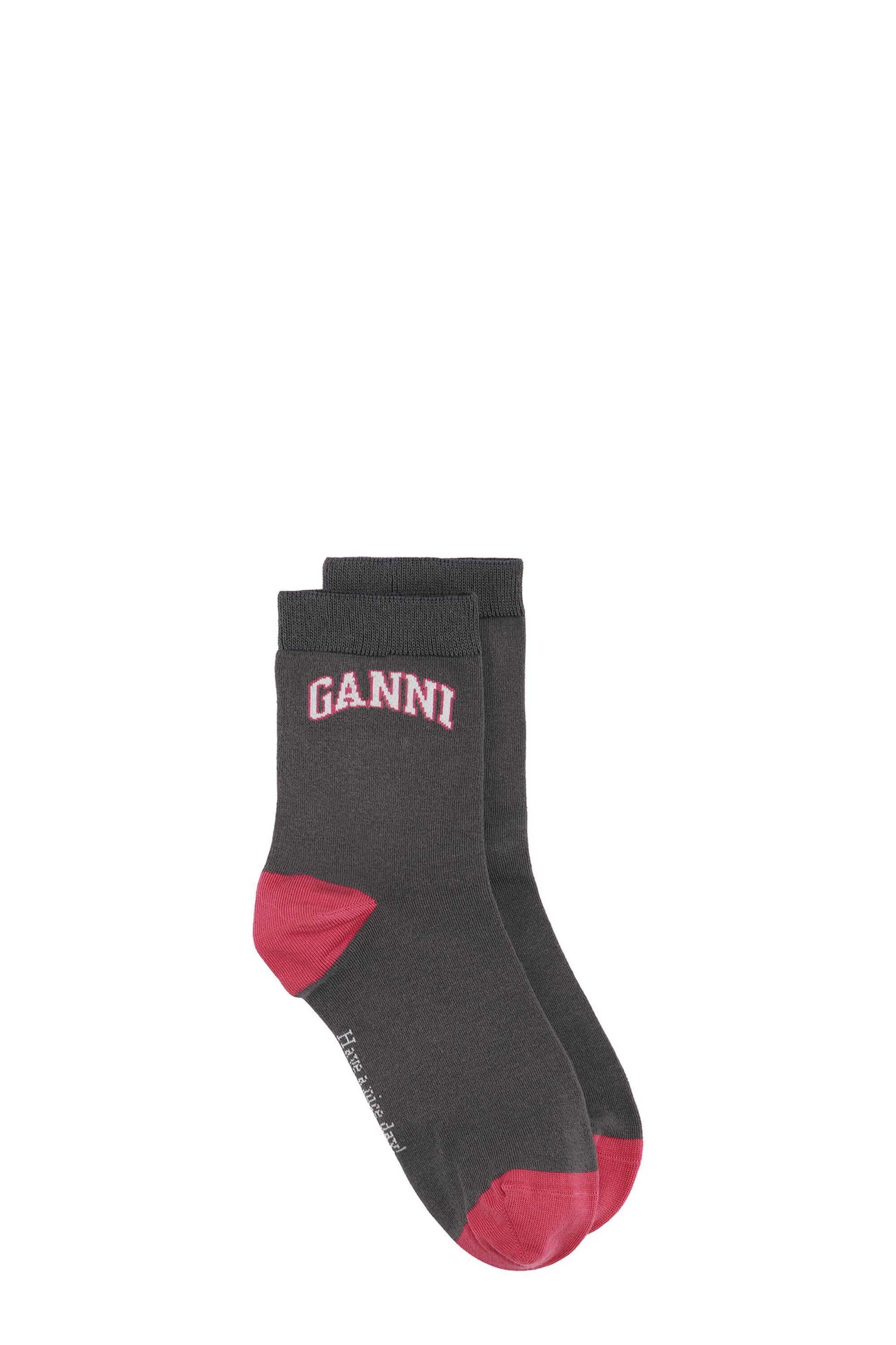 Brown/Red Socks Product Image