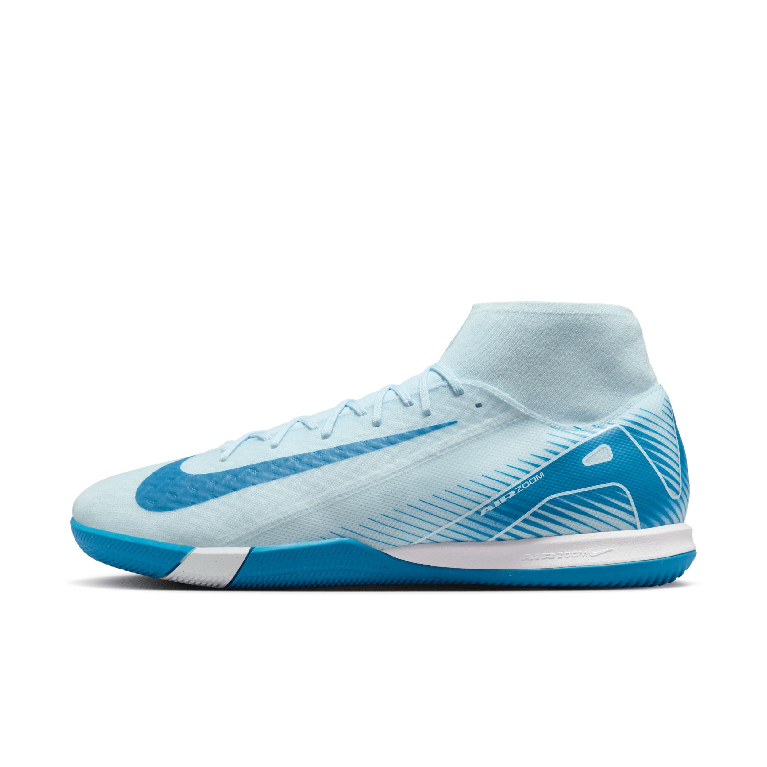 Nike Mens Zoom Superfly 10 Academy IC - Soccer Shoes Blue Orbit/Glacier Blue Product Image