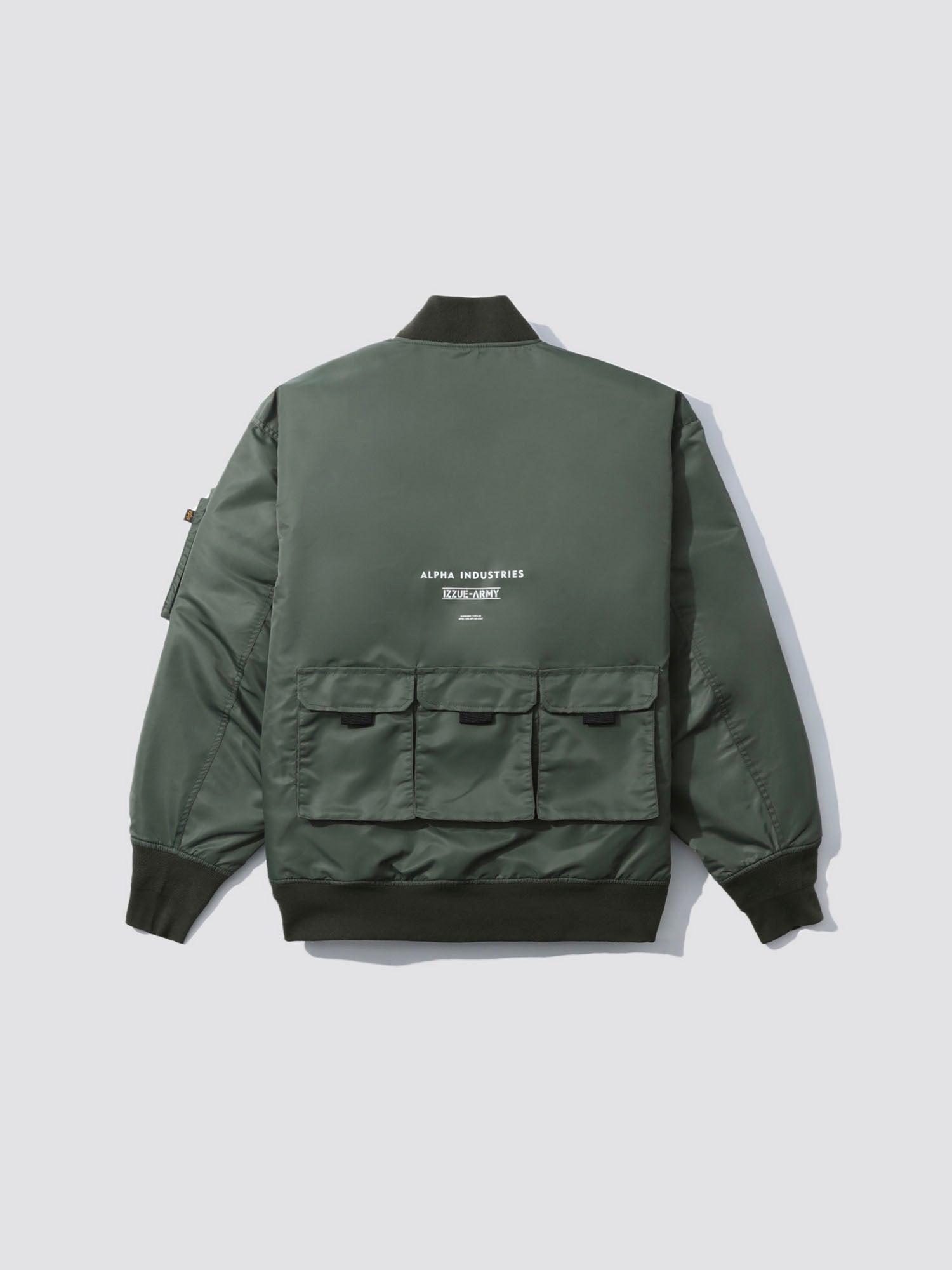 ALPHA X IZZUE UTILITY MA-1 JACKET Product Image