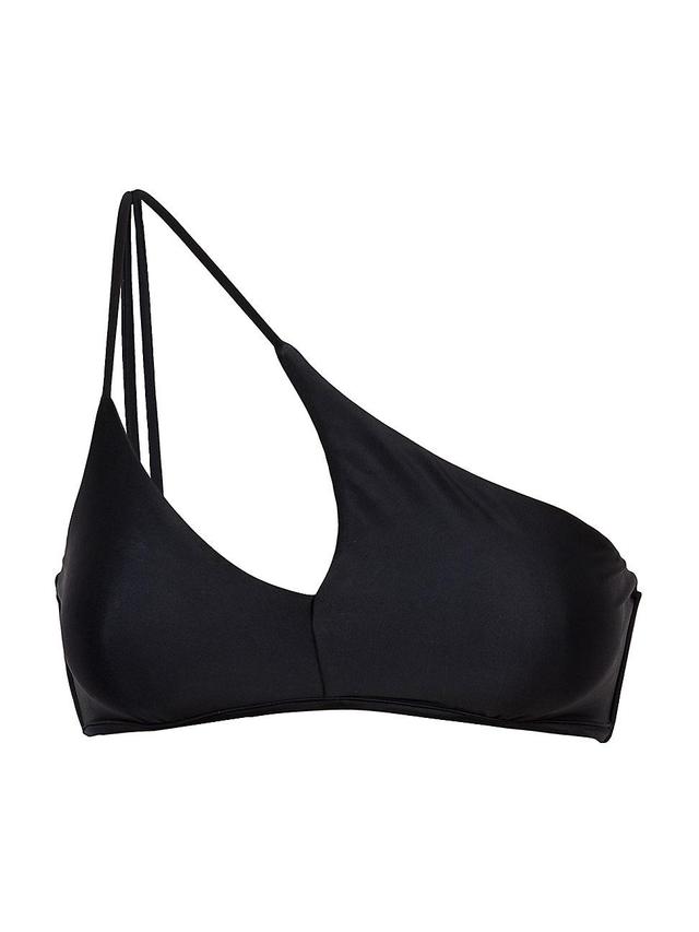 Womens Solid Rai Cutout Bikini Top Product Image