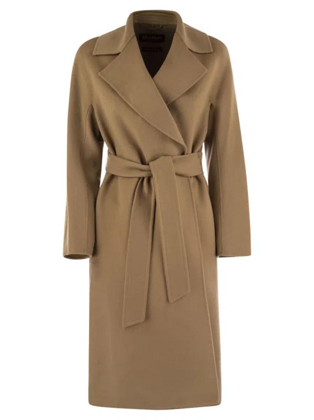 MAX MARA Studio Belted Mid In Brown product image