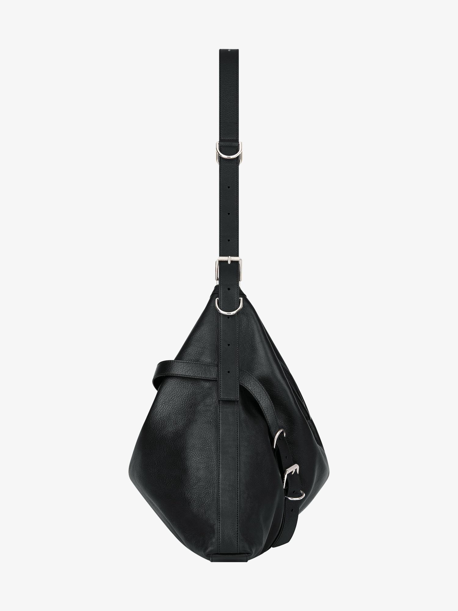 Large Voyou bag in grained leather Product Image