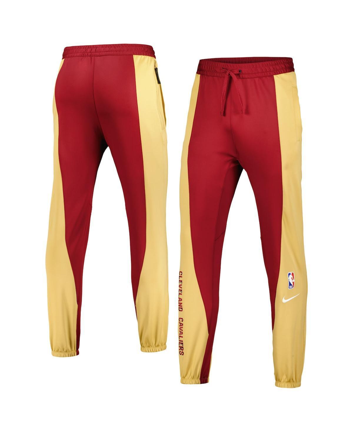 Mens Nike Wine Cleveland Cavaliers 2023/24 Authentic Showtime Pants - Wine Product Image