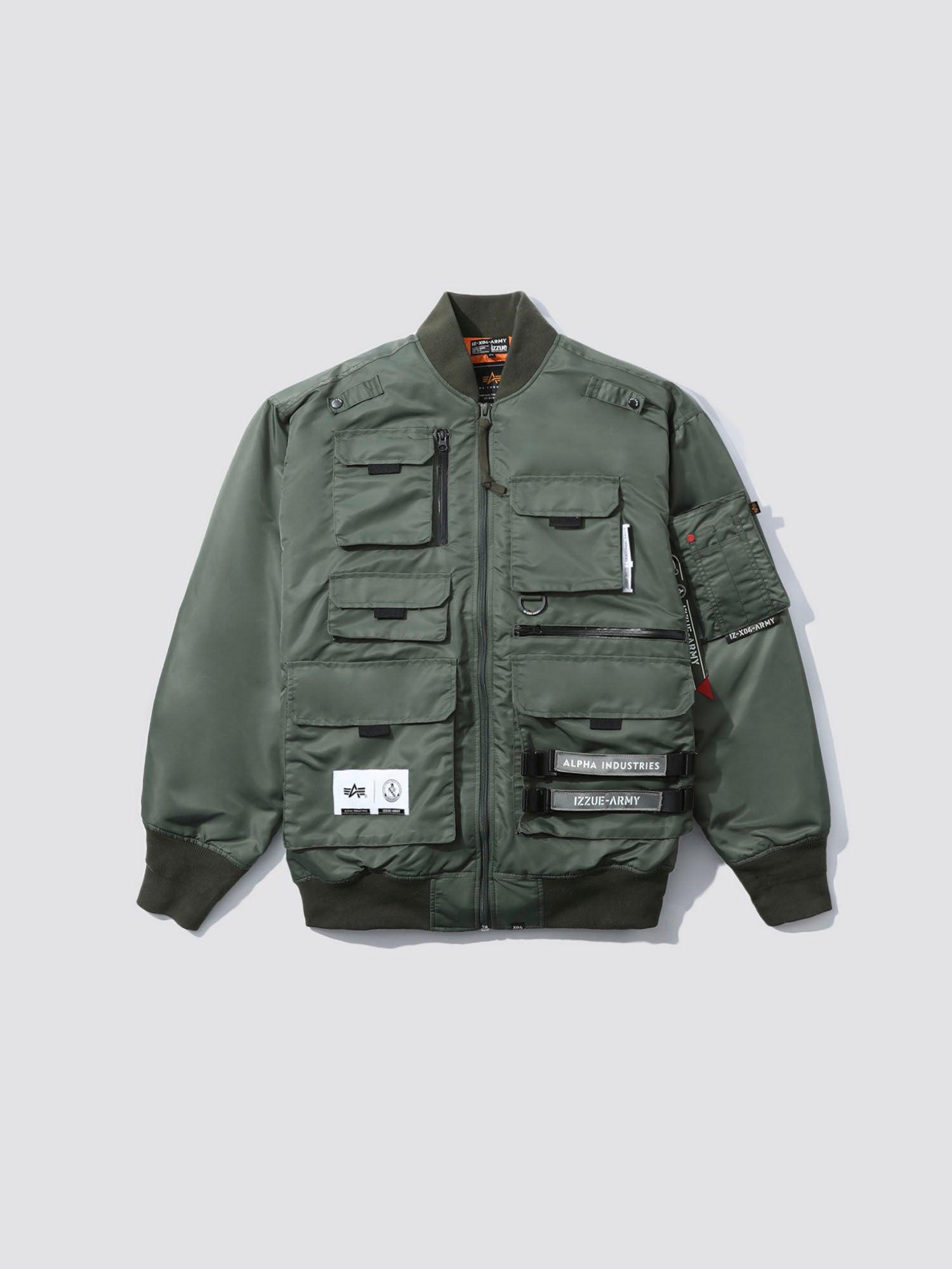 ALPHA X IZZUE UTILITY MA-1 JACKET Product Image