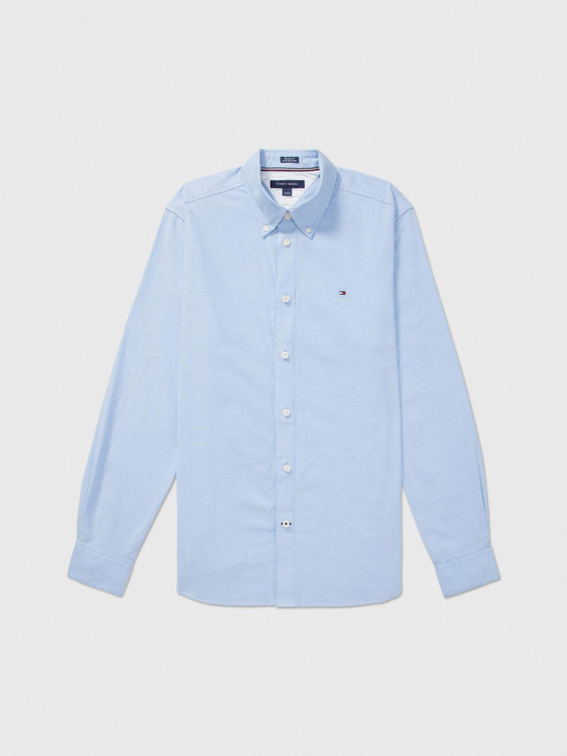 Tommy Hilfiger Men's Regular Fit Stretch Oxford Shirt Product Image