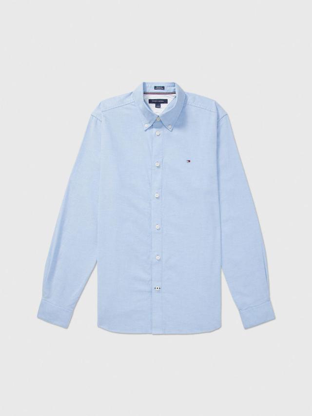 Tommy Hilfiger Men's Regular Fit Stretch Oxford Shirt Product Image