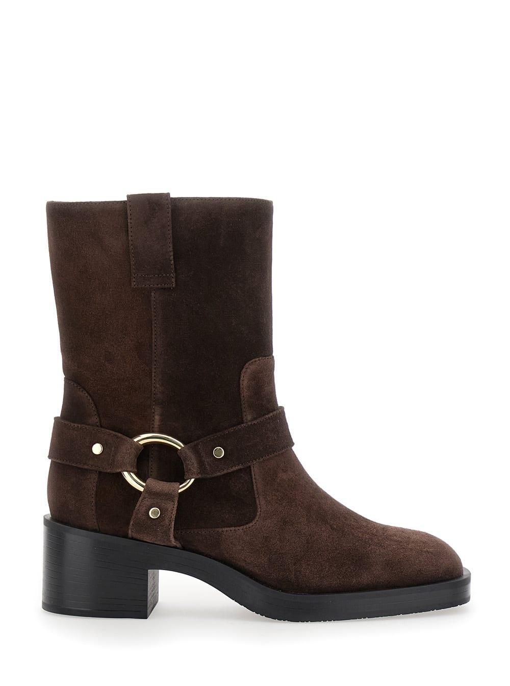 STUART WEITZMAN Jax Bootie In Hickory Product Image