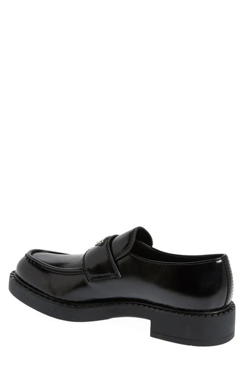 PRADA Chocolate Loafer In Black Product Image