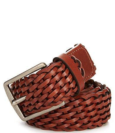 Flag LTD. Mens Braden Woven Leather Belt Product Image