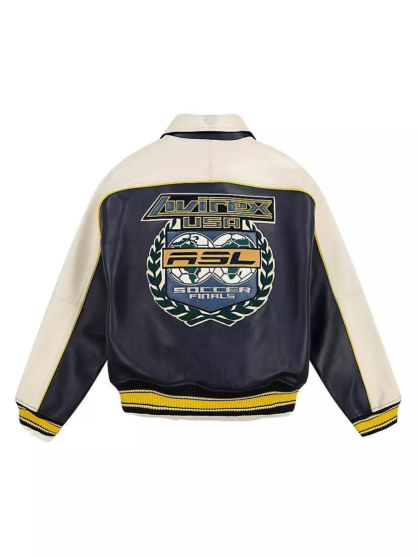 Soccer League Leather Jacket Product Image