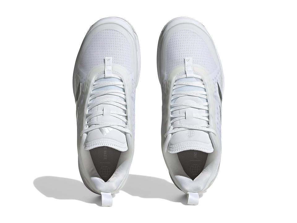 adidas Avacourt Silver Metallic/White) Women's Shoes Product Image