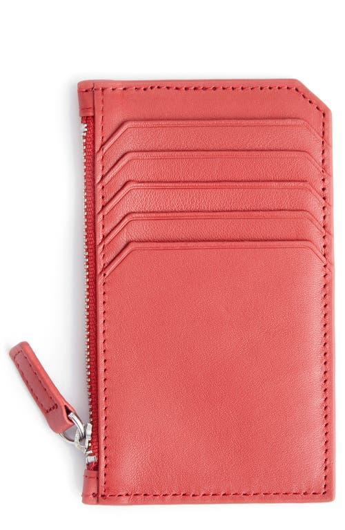 ROYCE New York Zip Leather Card Case Product Image