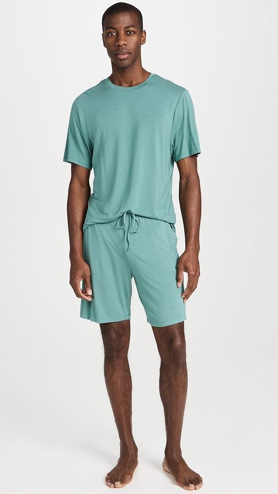 Eberjey Henry Shorts PJ Set | Shopbop Product Image