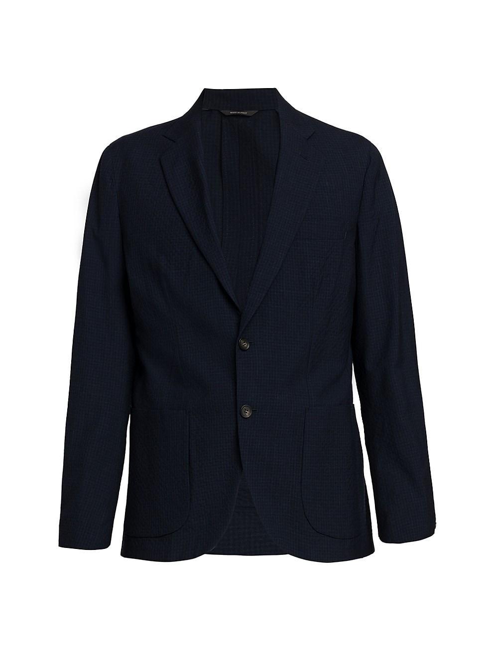 Mens Wool-Blend Blazer Product Image