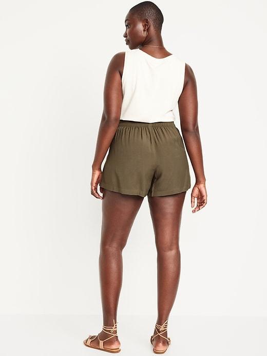 High-Waisted Playa Shorts -- 4-inch inseam Product Image