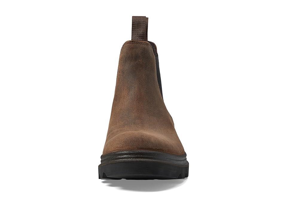 ECCO Grainer Chelsea Boot (Coffee Suede) Men's Shoes Product Image