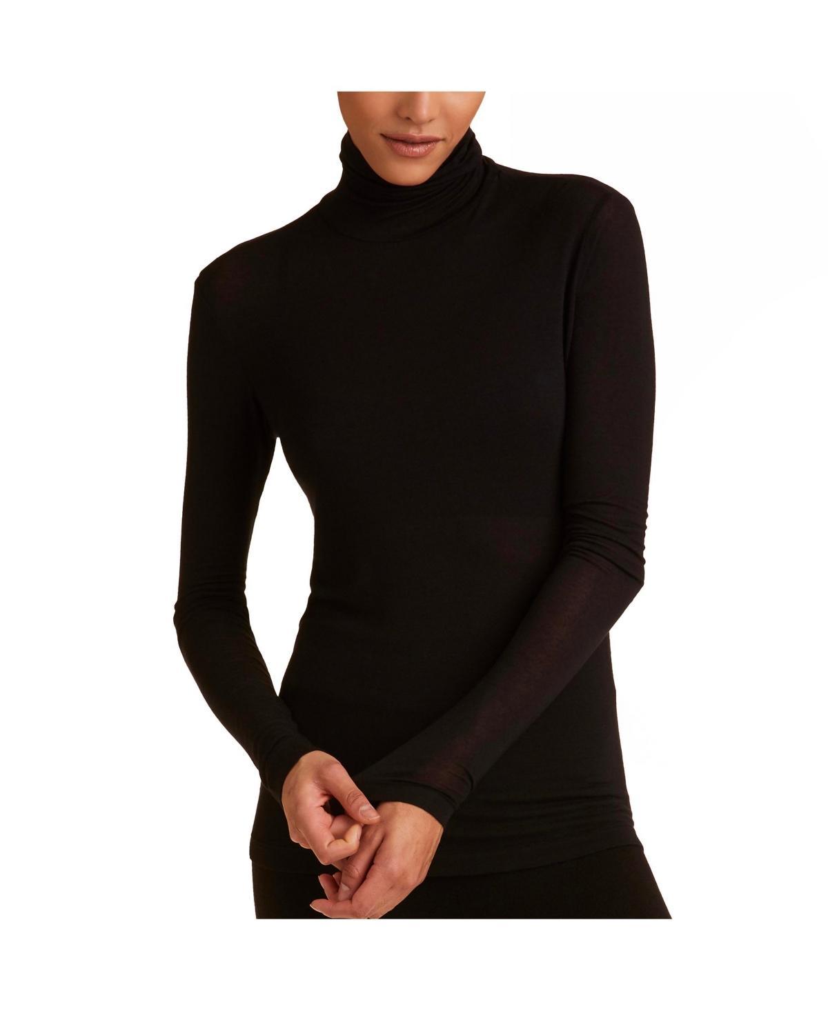 Womens Washable Cashmere Turtleneck Sweater Product Image