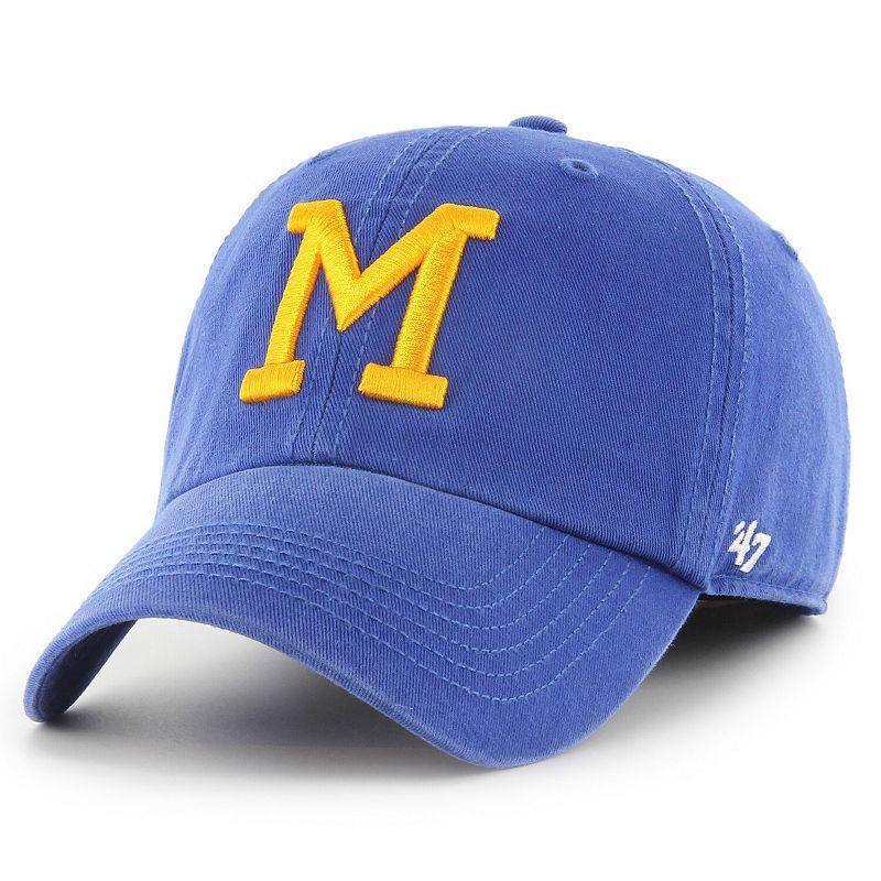 Mens 47 Royal Milwaukee Brewers Cooperstown Collection Franchise Fitted Hat Product Image