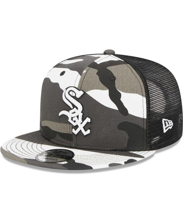 Mens New Era Camo Chicago White Sox Urban Camo Trucker 9FIFTY Snapback Hat Product Image