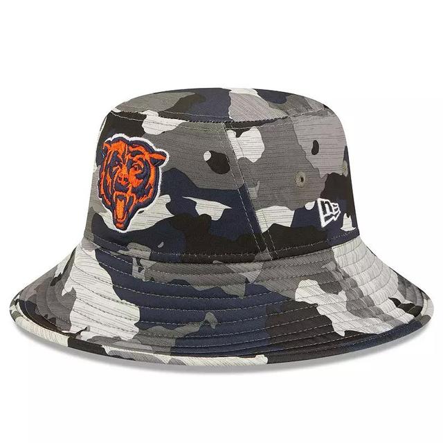 Mens New Era Camo Chicago Bears 2022 Nfl Training Camp Official Mascot Bucket Hat Product Image