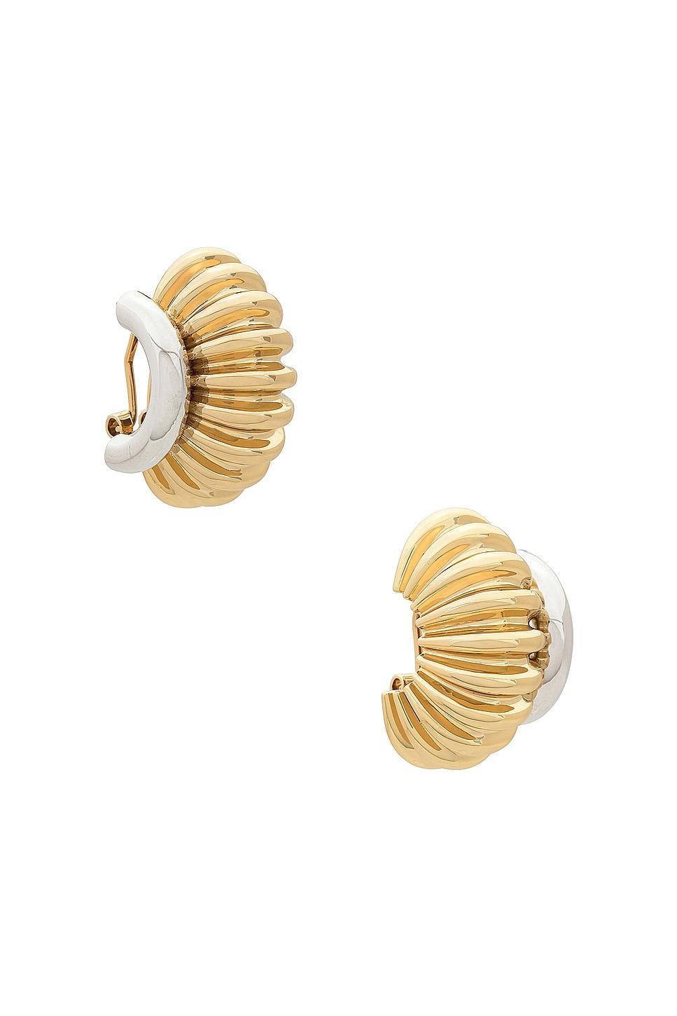 Demarson Lexi Earrings in Metallic Gold Product Image