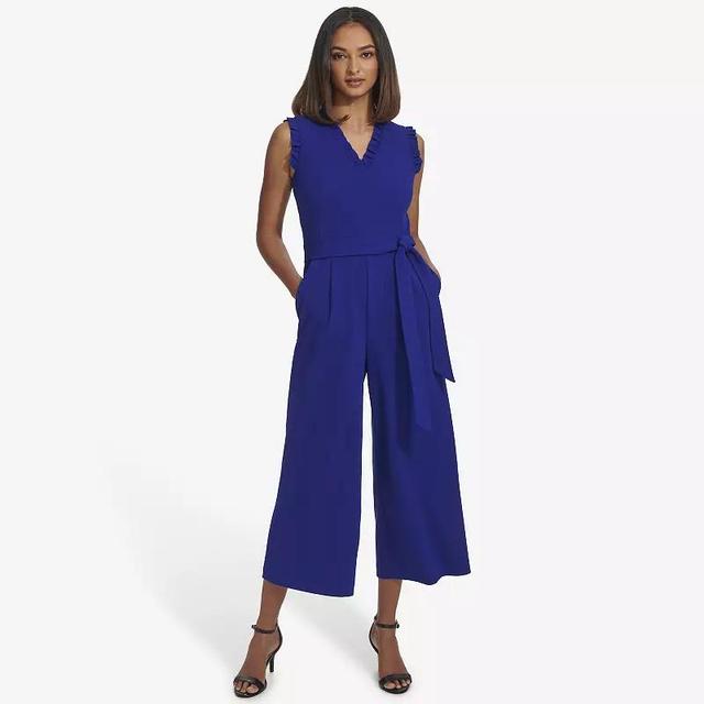 Womens Andrew Marc Ruffle Jumpsuit Product Image