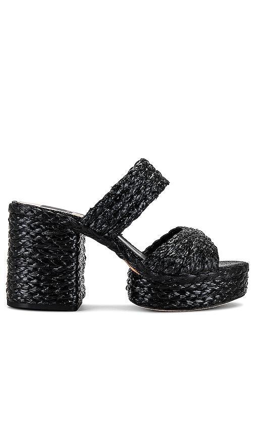 Dolce Vita Latoya Raffia Platform Sandal Product Image