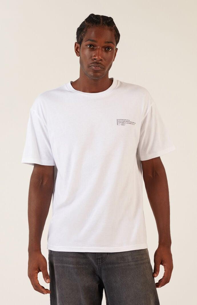 Men's Systems Boxy Cropped T-Shirt Product Image