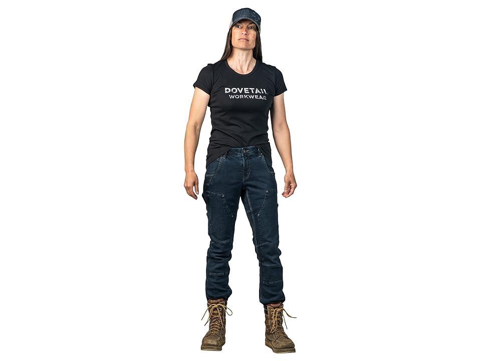 Dovetail Workwear Britt X Power Hemp (Indigo Denim) Women's Clothing Product Image