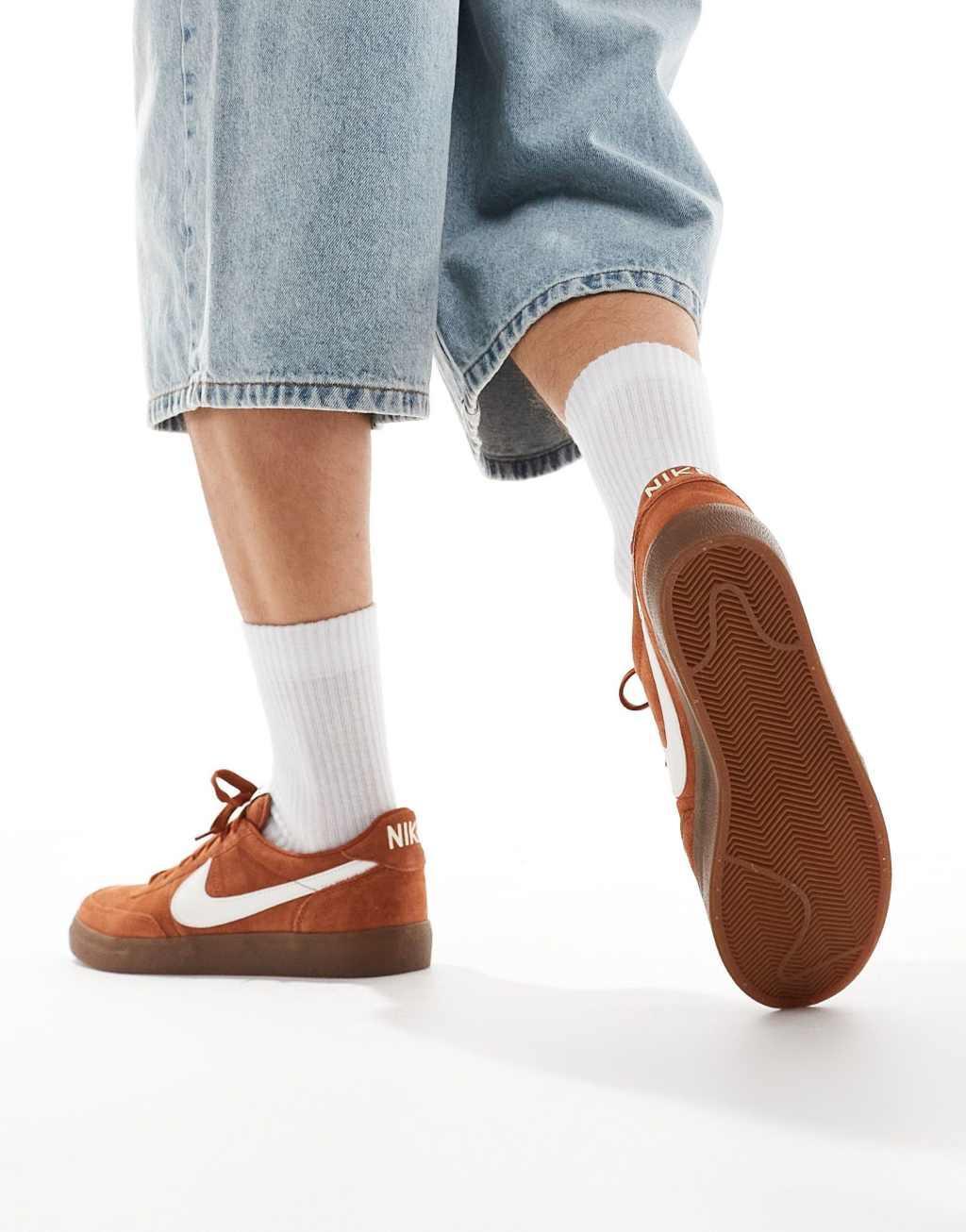 Nike Killshot 2 suede sneakers in brown and white Product Image