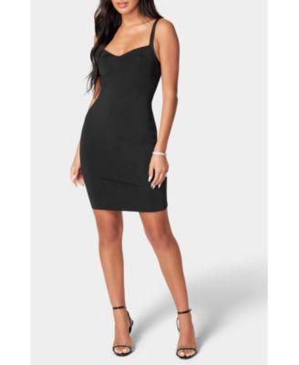 Womens bebe Bandage V-Neck Dress Product Image