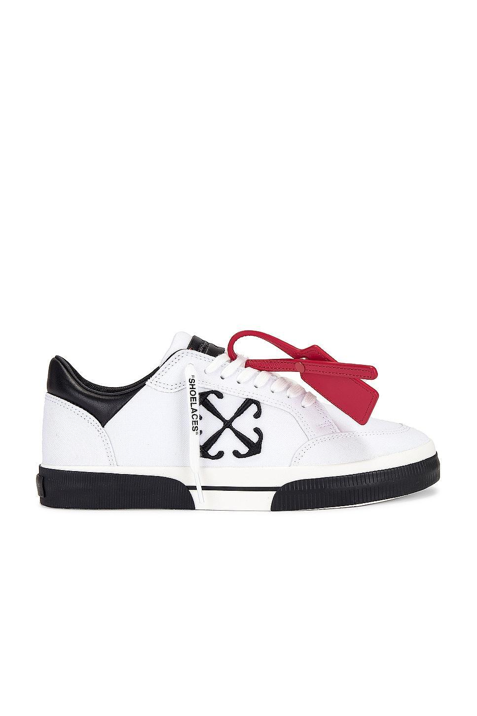 OFF-WHITE New Low Vulcanized Canvas in White Product Image