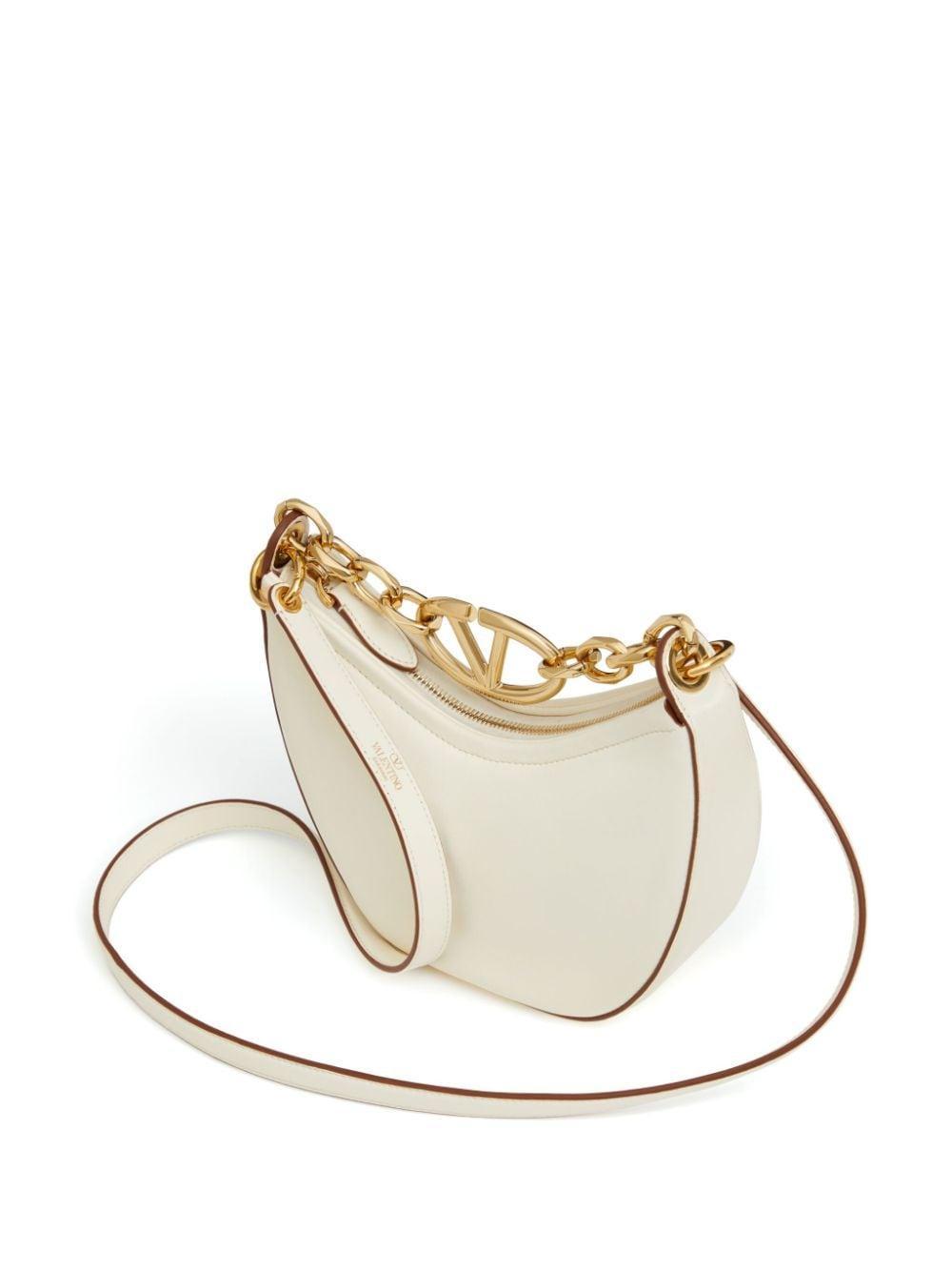 Vlogo Moon Hobo Bag In Ivory Product Image