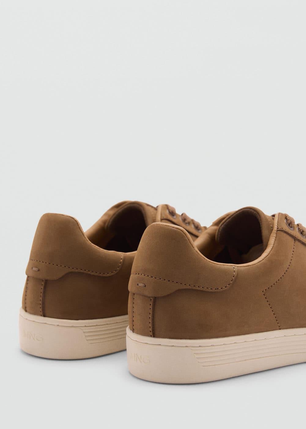 MANGO MAN - Laces suede sneaker brownMen Product Image