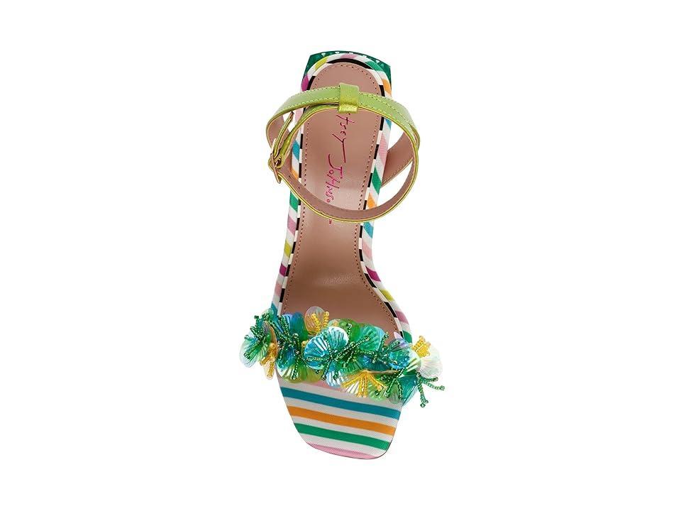 Betsey Johnson Womens Quinta Decorative Heel Dress Sandals Product Image